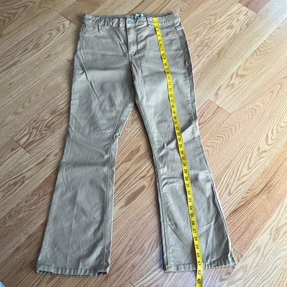 Brooke SZ 14, khaki tan pants with stretch. - Picture 2 of 12